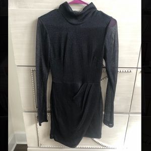 Free people black mess dress